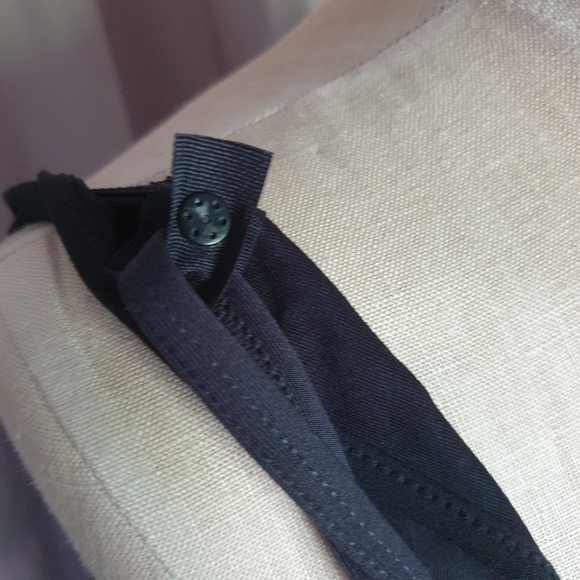 Fabletics 2 in 1 Lucia Blk Reversible Draped Tank-Top w/ Removable Sports Bra XS - Picture 10 of 16